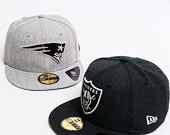 Kšiltovka New Era 59FIFTY New England Patriots Heather Grey