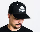 Kšiltovka Kappa Authentic Bzadem Black/White Snapback