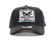 Kšiltovka New Era 9FORTY A-Frame USA Denim Black Snapback