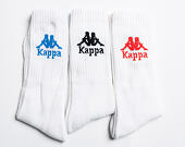 Ponožky Kappa Authentic Ailel 3 Pack White