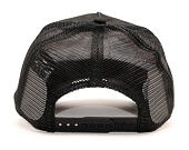 Kšiltovka New Era 9FORTY A-Frame Trucker Motto Guzzi Piaggio Worn Black Snapback