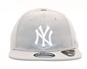 Kšiltovka New Era 9TWENTY New York Yankees Packable Gray/White Strapback