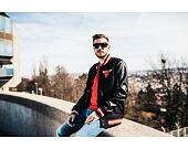 Bunda New Era Chicago Bulls Team Logo Varsity 2 Black