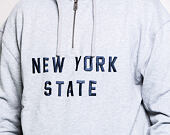Mikina New Era New York State Hoody Light Grey Heather