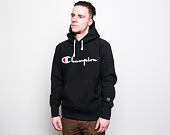 Mikina Champion Hooded Sweatshirt Classic Logo Black 212574 KK001 NBK