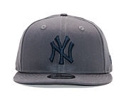 Kšiltovka New Era 9FIFTY New York Yankees Grey Heather/Navy Snapback