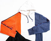 Mikina Champion Hooded Sweatshirt Painted Block 213242 WW001 WHT