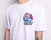 Triko Pink Dolphin Positivity Prevails Tee White PS11911PPWH