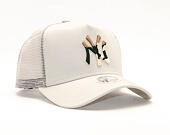 Dámská Kšiltovka New Era 9FORTY A-Frame Trucker New York Yankees Camo Infill Satin