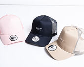 Kšiltovka New Era 9FORTY A-Frame Trucker NYC Seasonal Pink