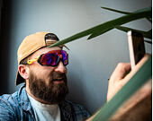 Brýle Oakley Flight Jacket Matte Steel/Prizm Trail Torch