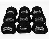 Kšiltovka Mitchell & Ness INTL441 Chicago Bulls Black/Grey/White Snapback