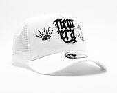 Kšiltovka New Era 9FORTY Trucker Script White / Black Snapback