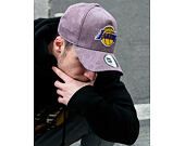 Kšiltovka New Era 9FORTY A-Frame Engineered Plus Los Angeles Lakers Maroon / Team Color Strapback