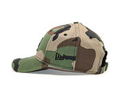 Kšiltovka New Era 9FORTY Camo Essential Los Angeles Dodgers Woodland Camo Strapback
