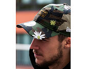 Kšiltovka New Era 9FORTY Military Flower Woodland Camo Strapback