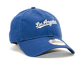 Kšiltovka New Era 9TWENTY Vintage Los Angeles Dodgers Dark Royal / Stone Strapback