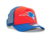Dětská Kšiltovka New Era 9FORTY Trucker New England Patriots Toddler FRD / Oceanside Blue Snapback