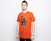 Triko New Era Seasonal Team Logo Los Angeles Dodgers Rust