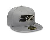 Kšiltovka New Era 59FIFTY Seattle Seahawks Team Tonal Gray/Storm Grey