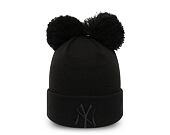 Kulich New Era New York Yankees Double Pom Cuff Knit Black/Black