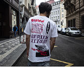 Triko New Era Bootleg Graphic Print Tokyo White
