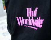 Triko HUF Fast Burn Tee Black