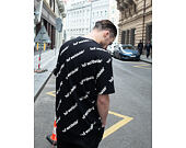 Triko HUF Campaign T-Shirt Black