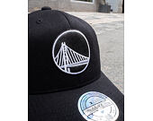 Kšiltovka Mitchell & Ness Golden State Warriors Outline Black