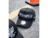 Kšiltovka New Era 9FORTY A-Frame Trucker Colour Block Fresh Ego Kid Black/Grey