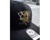 Kšiltovka 47 Brand Anaheim Ducks Cold Zone Metallic MVP DP Black/Gold