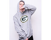 Mikina New Era Green Bay Packers Team Logo Heather Grey