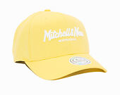 Kšiltovka Mitchell & Ness 230 Pinscript Passtele Yellow 110