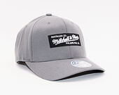 Kšiltovka Mitchell & Ness 589 Box Logo 110 Charcoal Grey