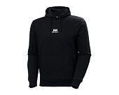 Mikina Helly Hansen YU20 Logo Hoodie 980 Ebony