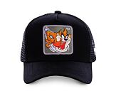 Kšiltovka Capslab Trucker - Looney Tunes - Taz - Black