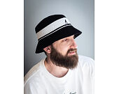 Klobouk Kangol Bermuda Stripe Bucket Black