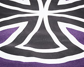 Triko Independent Bar Cross T-Shirt Deep Purple
