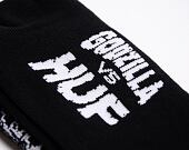 Ponožky Huf Vs Godzilla Socken Black