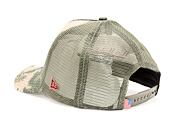 Kšiltovka New Era 9FORTY A-FRAME Trucker Ripstop Camo Brown