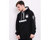 Bunda New Era NFL 1/4 Zip Windbreaker Oakland Raiders Black
