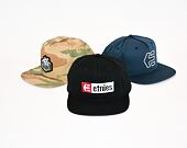 Kšiltovka ETNIES Corp Box Mix Snap 001 BLACK