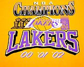 Triko Mitchell & Ness Los Angeles Lakers 3x Champions Tee Yellow