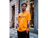 Triko Champion Crewneck T-Shirt Yellow 210972 OS030 ZNN