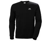 Mikina Helly Hansen YU Crew Sweater 990 Black