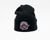 Kulich MItchell & Ness Toronto Raptors Team Logo Cuff Knit Black