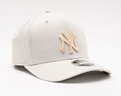 Kšiltovka New Era 9FIFTY MLB League Essential Stretch-Snap New York Yankees Snapback Stone / Stone