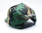 Kšiltovka Mitchell & Ness Boston Celtics Camo 865 Black/White Logo