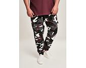 Kalhoty Urban Classic TB3137 Camo Cargo Jogging Pants 2.0 Wine Camo