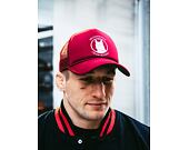 Kšiltovka New Era 9FORTY Trucker Historic Providence Steam Rollers Cardinal Snapback